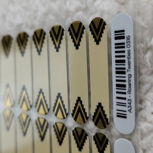 Jamberry nail wraps, Roaring Twenties, full sheet